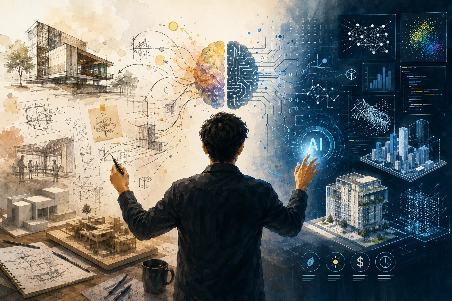 Intuition and Algorithm in Harmony: Architects in the Age of Artificial Intelligence